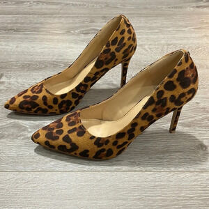 Catherine Malandrino Leopard Print Harriet Pump Heels 9